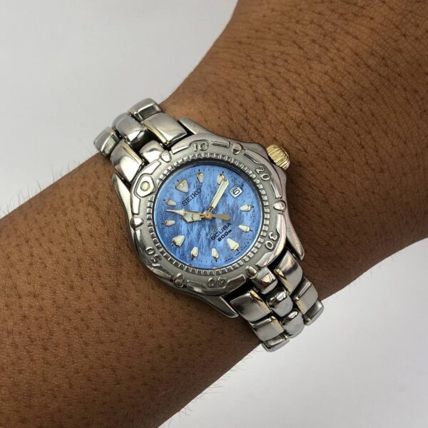 SEIKO SCUBA DIVER LADY QUARTZ 200 MOP DIAL