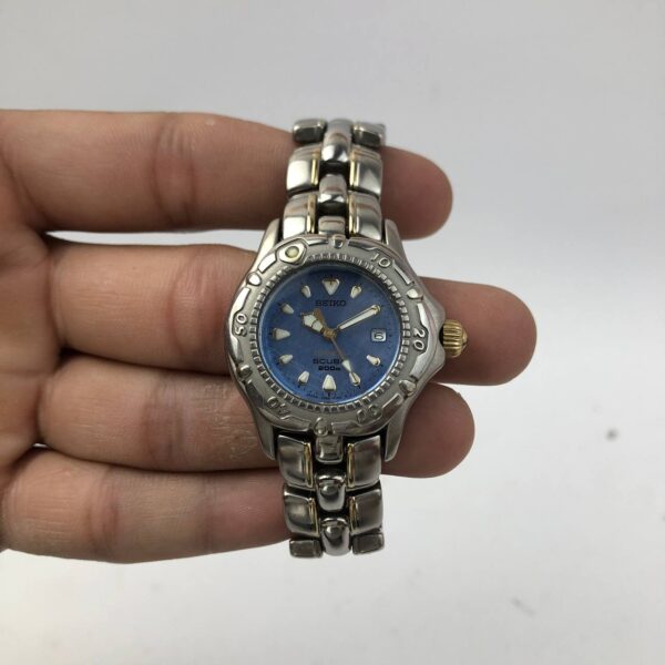 SEIKO SCUBA DIVER LADY QUARTZ 200 MOP DIAL - Gambar 2