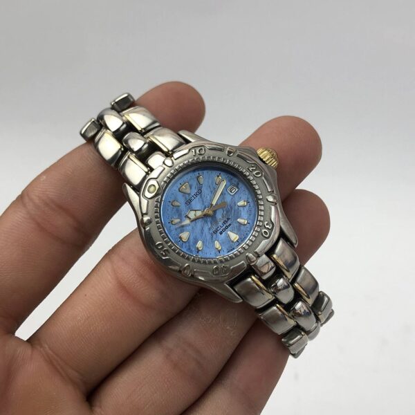 SEIKO SCUBA DIVER LADY QUARTZ 200 MOP DIAL - Gambar 4