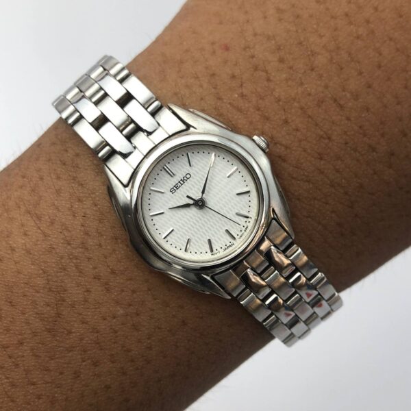 SEIKO LADY TEXTURE WAFFLE DIAL
