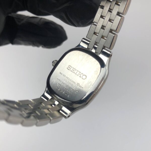 BEAUTIFUL SEIKO EXCELINE TWOTONE GUILOCHE DIAL - Gambar 7