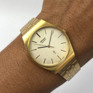 KLASIK SEIKO QUARTZ GOLD CAP ORIGINAL