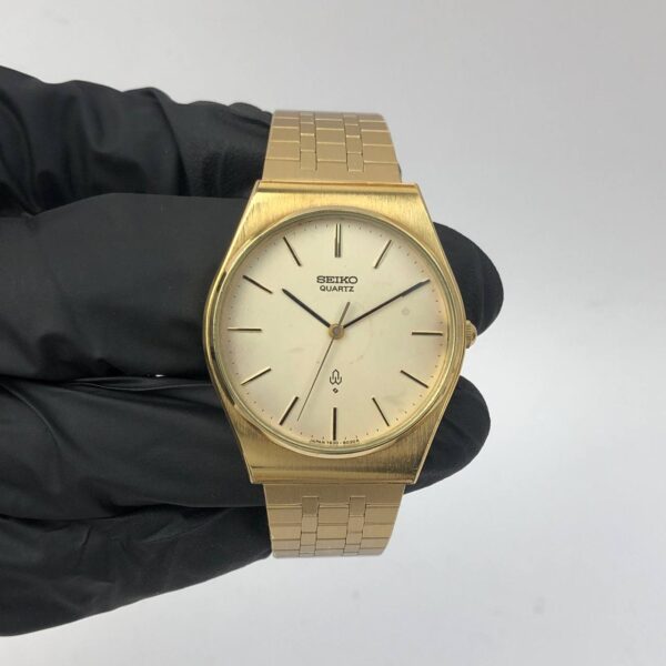 KLASIK SEIKO QUARTZ GOLD CAP ORIGINAL - Gambar 2