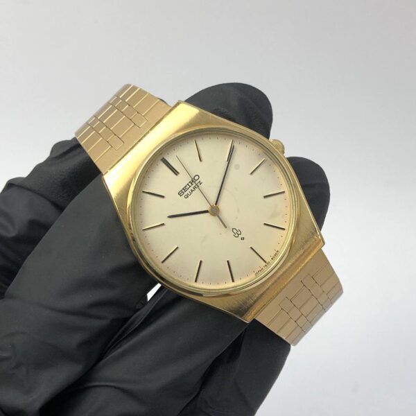 KLASIK SEIKO QUARTZ GOLD CAP ORIGINAL - Gambar 4