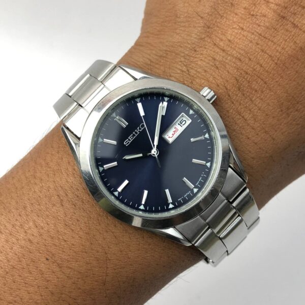 SEIKO QUARTZ BLUE DIAL ALL ORI
