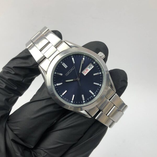 SEIKO QUARTZ BLUE DIAL ALL ORI - Gambar 4