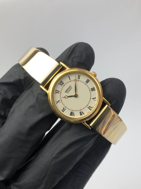Seiko bulat roman - Gambar 4