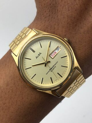 ALBA DAYDATE GOLD CASE