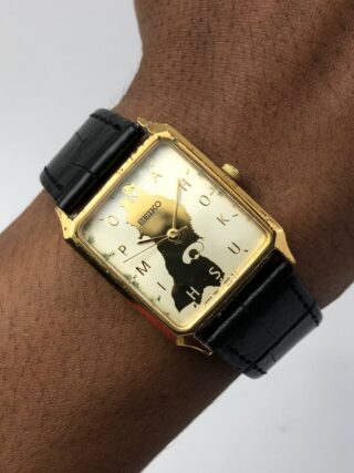 SEIKO SQUARE MAP DIAL