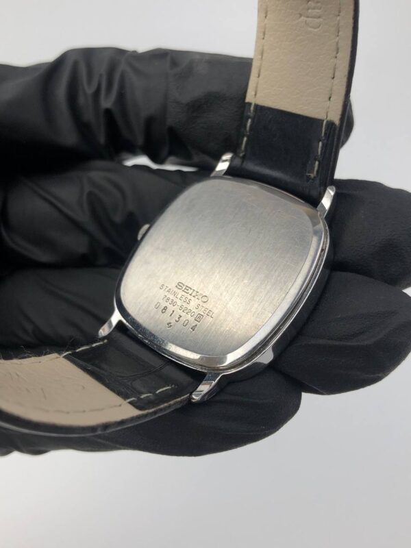 SEIKO QUARTZ WHITE TEXTURE DIAL - Gambar 7