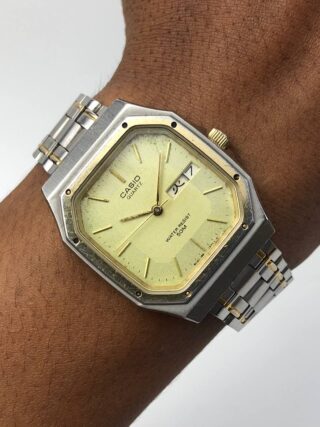 CASIO HEKSAGON ANALOG DAYDATE