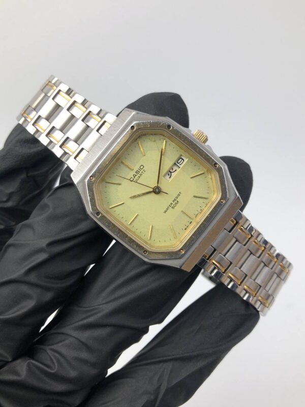CASIO HEKSAGON ANALOG DAYDATE - Gambar 4