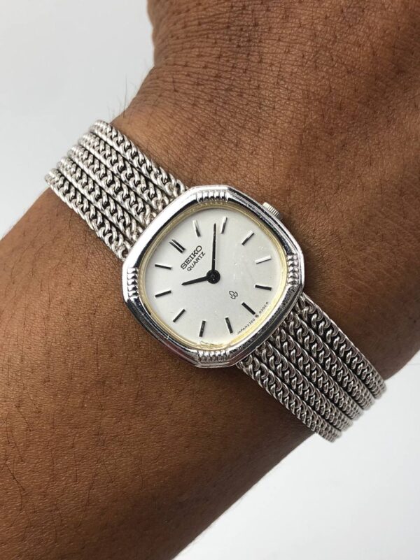 SEIKO QUARTZ LADY PALADIUM CASE