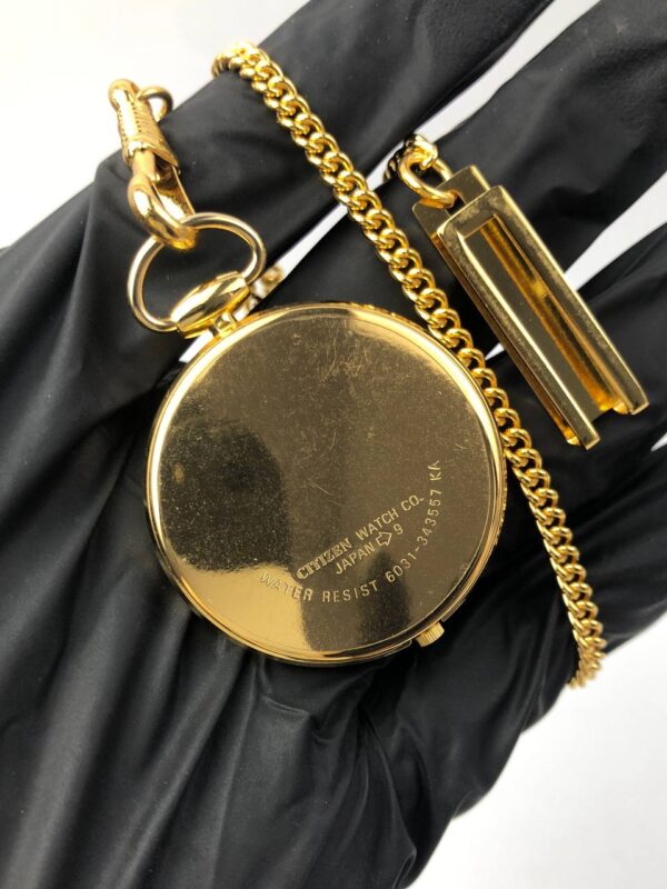 CITIZEN DENRYOKU SOREN POCKET WATCH - Gambar 3