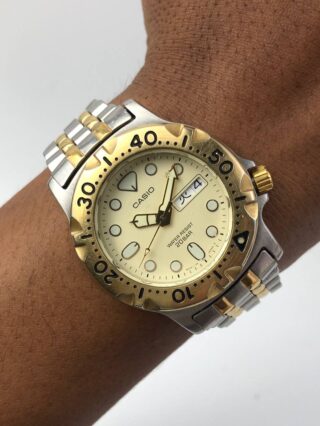 CASIO SPORTS DIVER TWOTONE