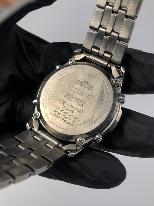 CASIO LINEAGE FULL TITANIUM - Gambar 8