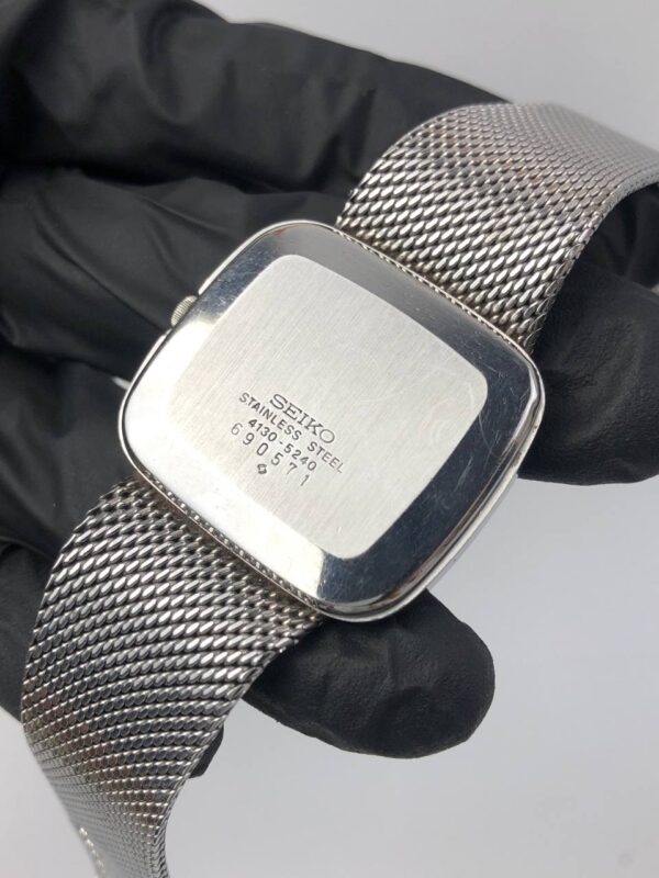 SEIKO QUARTZ VINTAGE MESH - Gambar 8