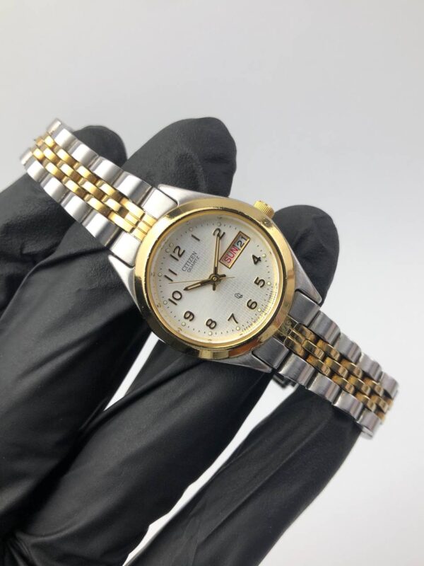 CITIZEN ANALOG TWOTONE ALL ORIGINAL - Gambar 4
