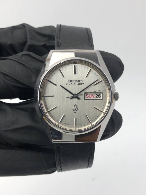 KING QUARTZ SEIKO GREY MIRROR DIAL - Gambar 2