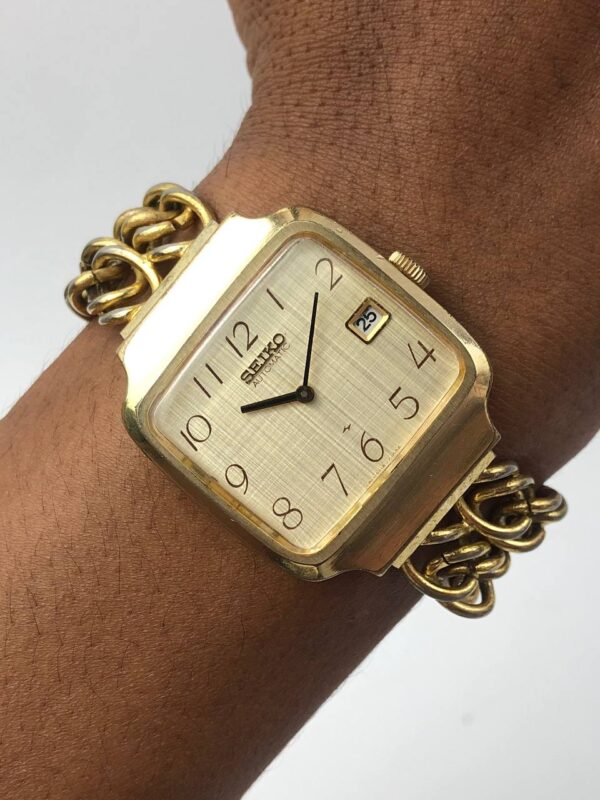 SEIKO CHARIOT AUTOMATIC LINEN GOLD DIAL