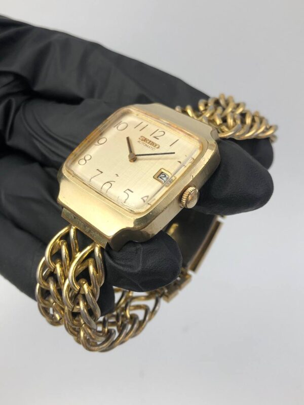 SEIKO CHARIOT AUTOMATIC LINEN GOLD DIAL - Gambar 3