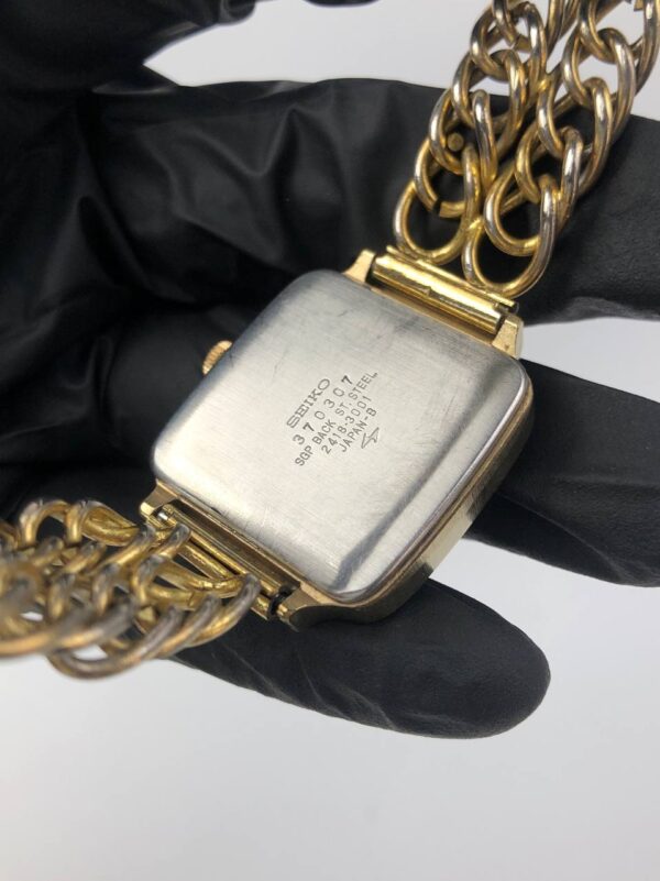 SEIKO CHARIOT AUTOMATIC LINEN GOLD DIAL - Gambar 8