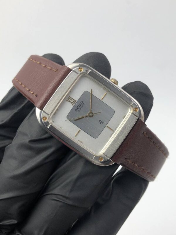 SEIKO QUARTZ VINTAGE GUILOCHE DIAL - Gambar 4