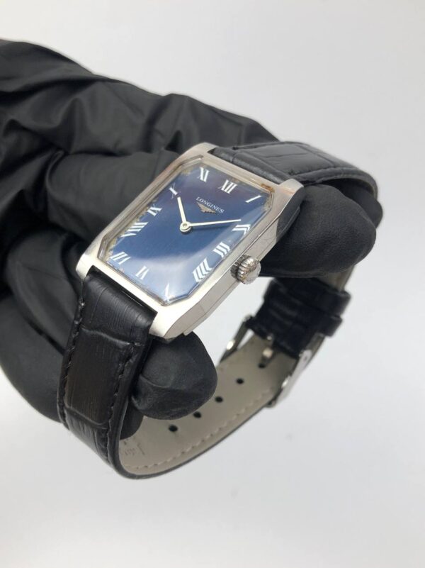 1970’S LONGINES TANK ROMAN BLUE DIAL - Gambar 3