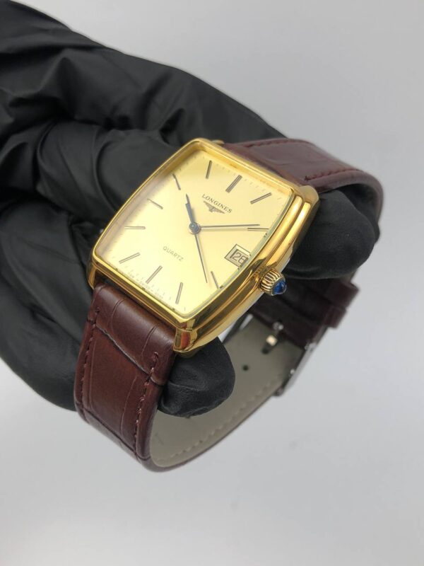 LONGINES QUARTZ DATE VINTAGE ORIGINAL - Gambar 3