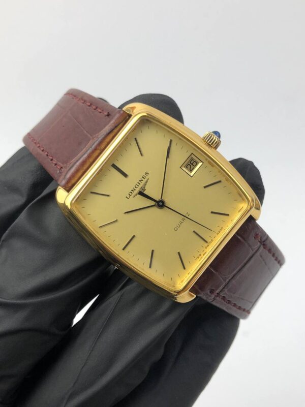 LONGINES QUARTZ DATE VINTAGE ORIGINAL - Gambar 4