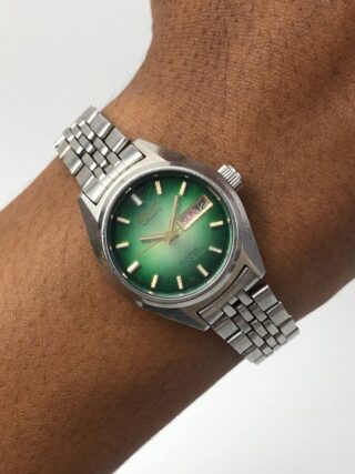 SEIKO VINTAGE AUTOMATIC GREEN DIAL