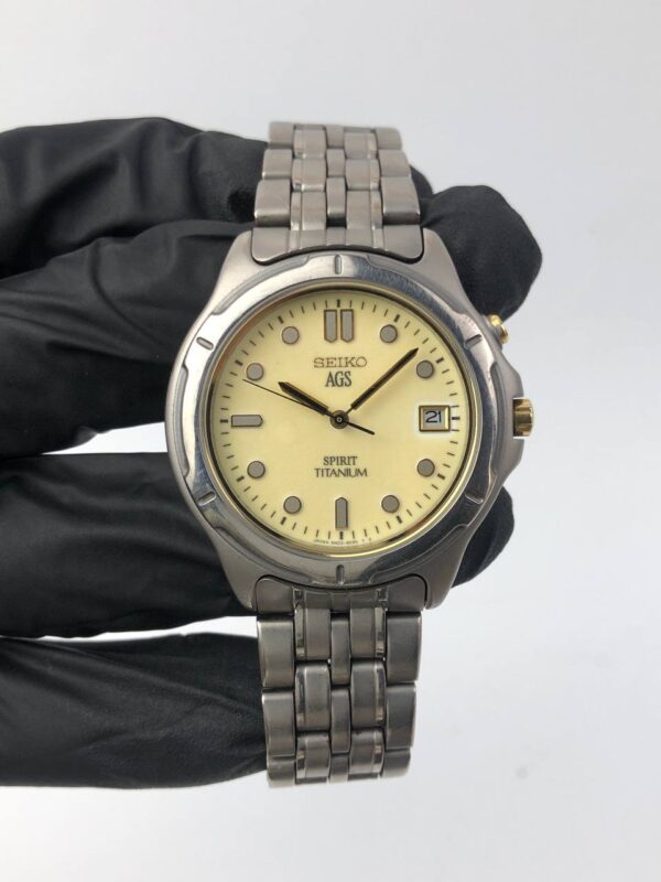SEIKO AGS FULL LUME DIAL TITANIUM CASE - Gambar 2