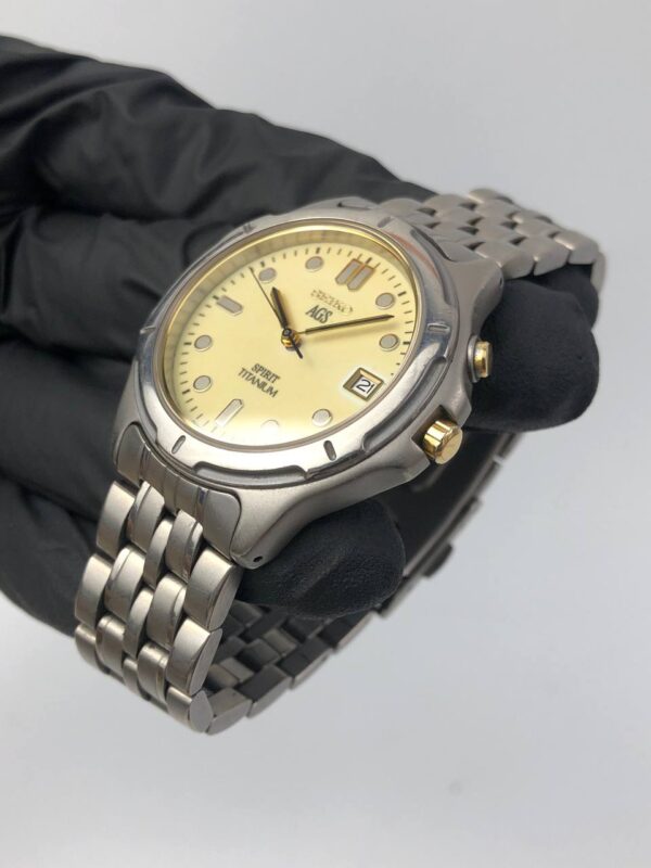 SEIKO AGS FULL LUME DIAL TITANIUM CASE - Gambar 3