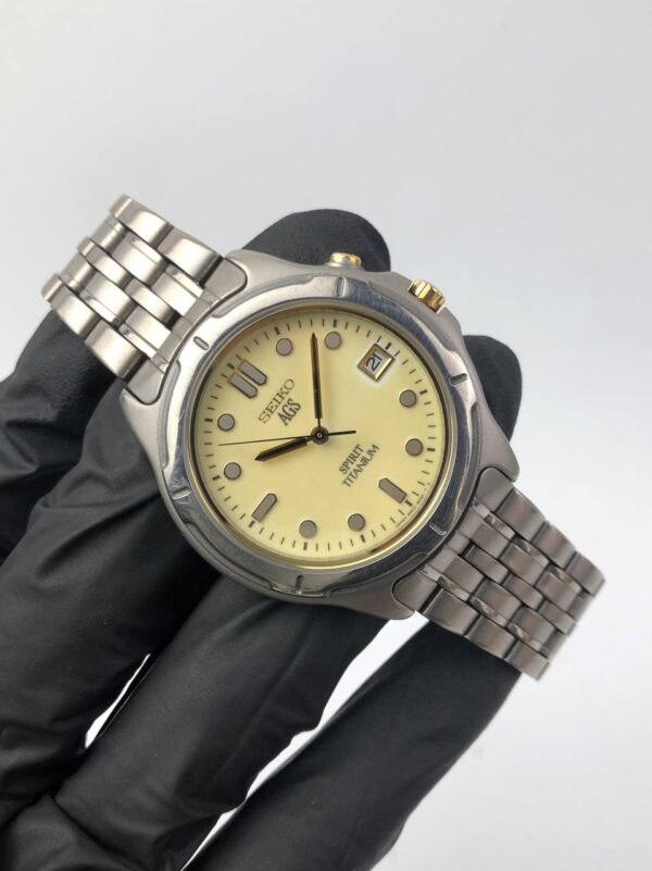 SEIKO AGS FULL LUME DIAL TITANIUM CASE - Gambar 4
