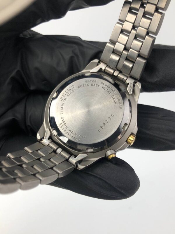 SEIKO AGS FULL LUME DIAL TITANIUM CASE - Gambar 7