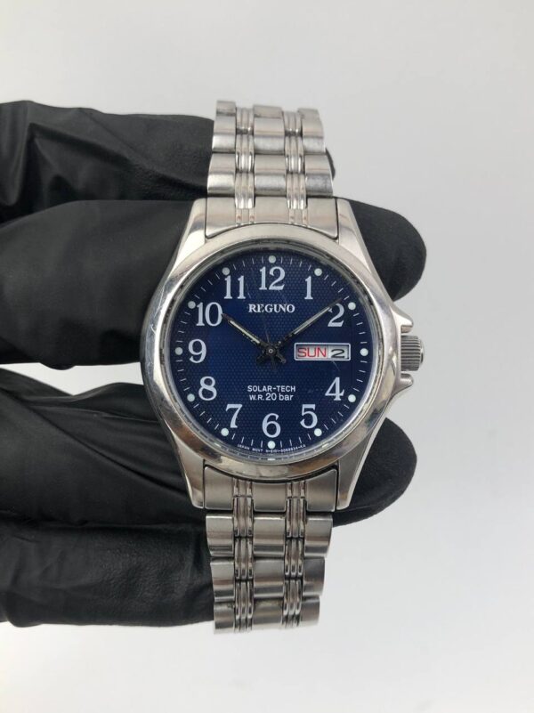 CITIZEN REGUNO SOLAR TECH BLUE DIAL - Gambar 2