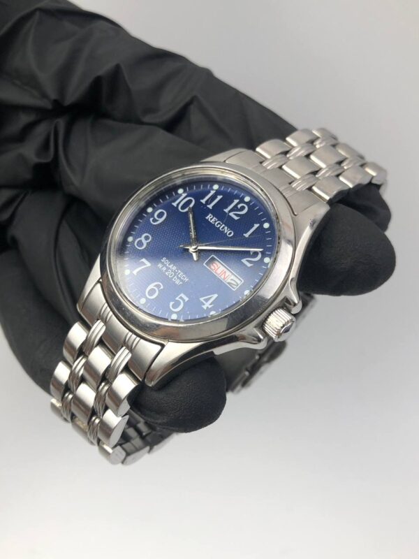 CITIZEN REGUNO SOLAR TECH BLUE DIAL - Gambar 3
