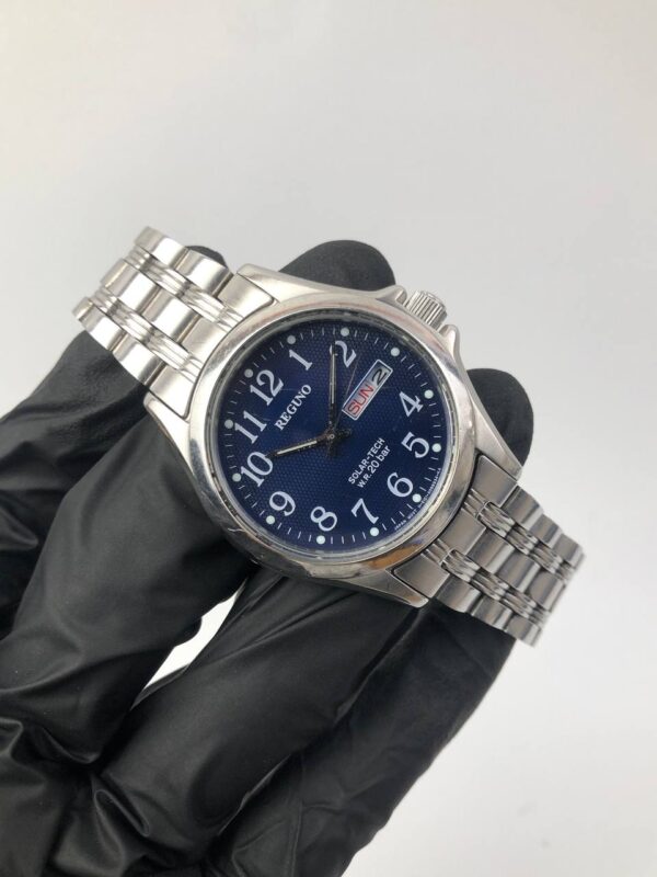 CITIZEN REGUNO SOLAR TECH BLUE DIAL - Gambar 4