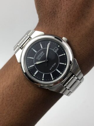 CITIZEN ECO DRIVE BLACK DIAL