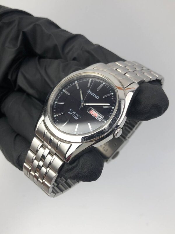 CITIZEN REGUNO SOLAR TECH BLACK DIAL - Gambar 3