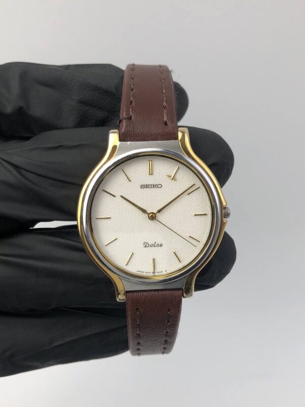 SEIKO DOLCE TWOTONE TEXTURE DIAL - Gambar 2