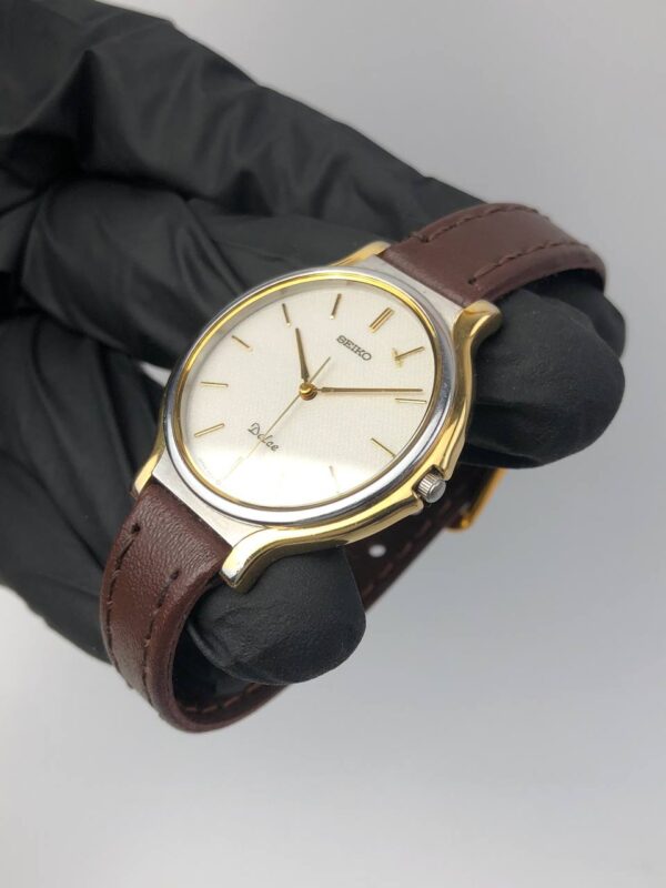 SEIKO DOLCE TWOTONE TEXTURE DIAL - Gambar 3
