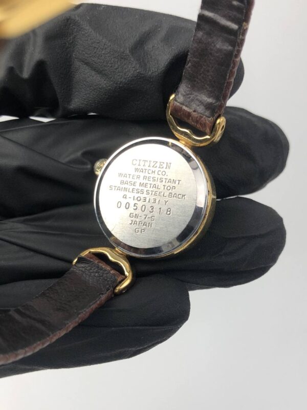 CITIZEN QUARTZ RELIEFE BEZEL KLASIK - Gambar 7
