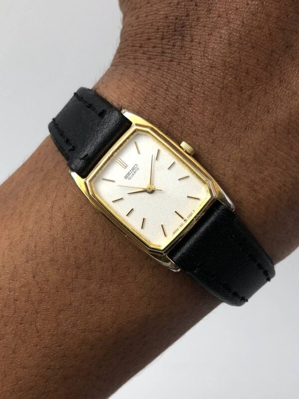 SEIKO QUARTZ MULTIGONAL TANK CASE