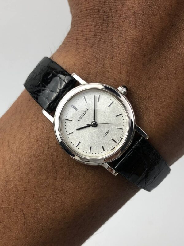 BEAUTIFUL SEIKO EXCELINE TEXTURED DIAL