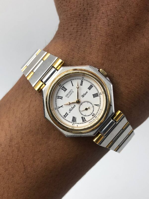 SEIKO SILVERWAVE TWOTONE ROMAN