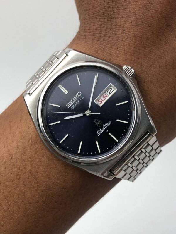 SEIKO SILVERWAVE DEEPBLUE DIAL
