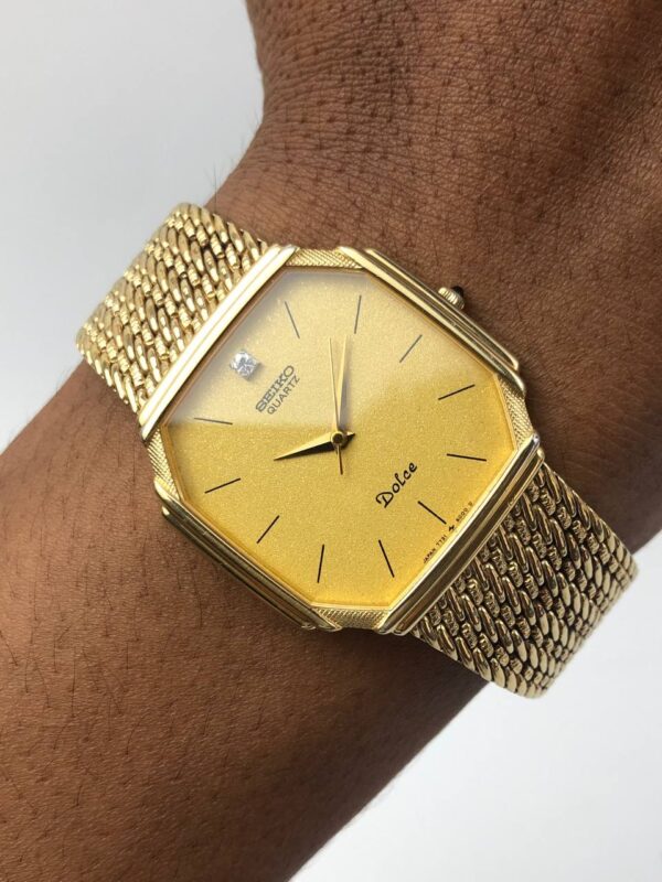 SEIKO DOLCE MULTIGONAL CASE SAPPHIRE GLASS