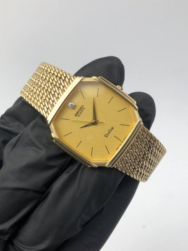SEIKO DOLCE MULTIGONAL CASE SAPPHIRE GLASS - Gambar 4