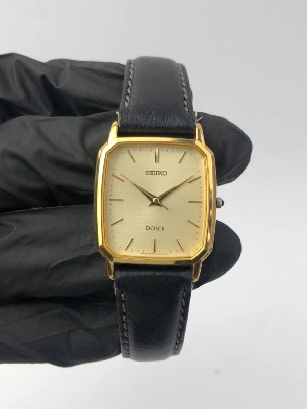 SEIKO DOLCE KLASIK TANK TEXTURED DIAL - Gambar 2